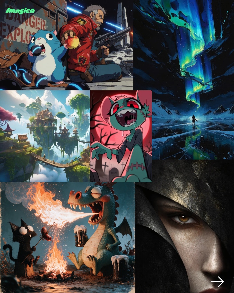 Imagica Creative Suite — Multi-artwork Showcase 3